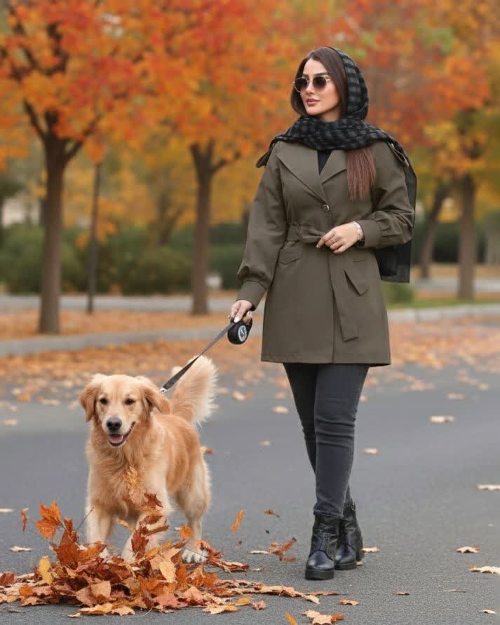 بارانی دخترانه ترک لندکد315