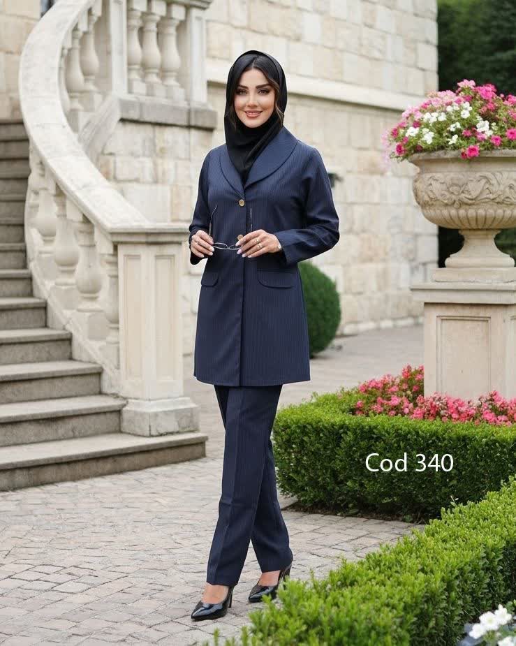 مانتووشلواراداری ترک لندکد340