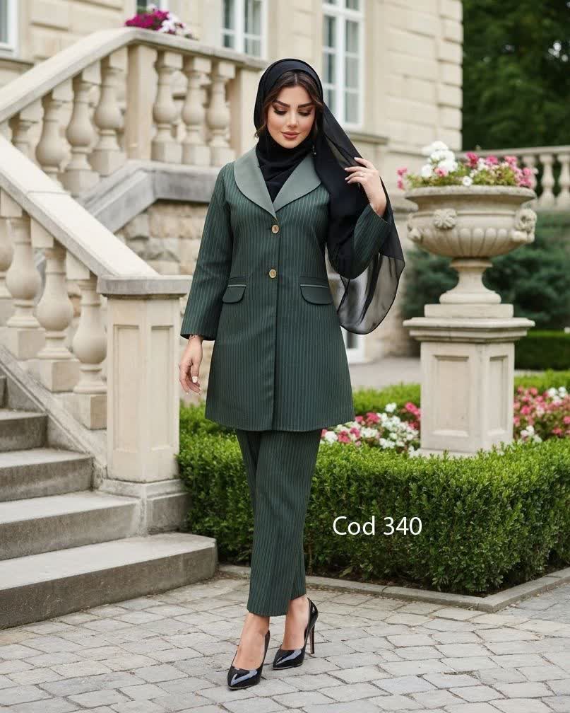 مانتووشلواراداری ترک لندکد340